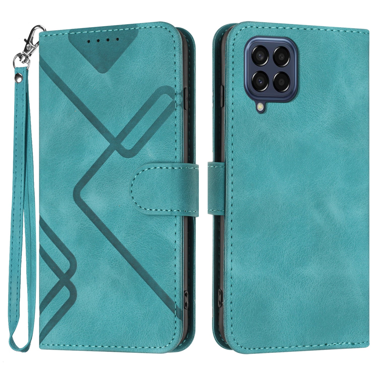 YX0040 For Samsung Galaxy M53 5G TPU PU Leather Cover Imprinted Pattern Wallet Phone Stand Case YX0040 For Samsung Galaxy M53 5G TPU PU Leather Cover Imprinted Pattern Wallet Phone Stand Case